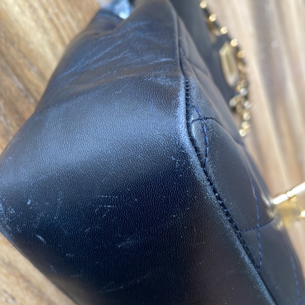 Charles Jourdan Paris Vintage Quilted Leather Flap Bag - Picture 10 of 16
